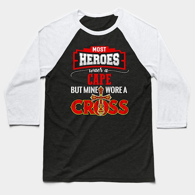 Most Heroes Baseball T-Shirt by Dojaja